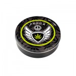 Round Metal Stash Tin - Peace - Winged Shield