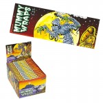 Snail Deluxe Mummy Wraps - Regular Size Slim Hemp Rolling Papers with Filter Tips - Single Pack