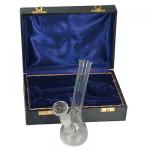 Mini Bubble Base Glass Bong in Box