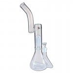 Black Leaf - Saxo Bong - Inline Perc - 8-arm-Perc - Beaker Base Glass Bong