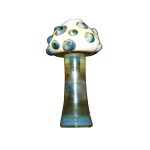 Glass Taster Pipe - Mushroom with Color and Fume - Choice of 4 colors