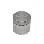 Black Leaf - Aluminum Herb Grinder - Silver - 4-part