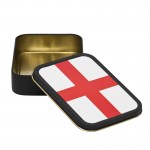 Metal Stash Tin - Flag of England - St. George's Cross