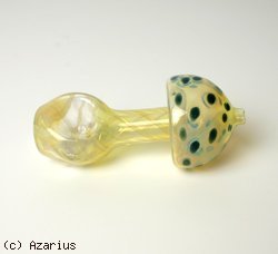 Pipe glass mushroom