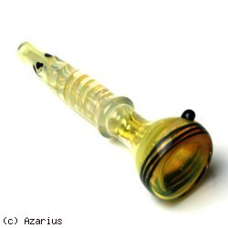 Chillum de vidrio con color mutable