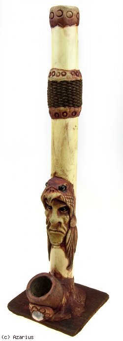 Peace pipe Totem