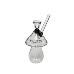 pipes cannabis Molino Glass Mini Bong - Mushroom