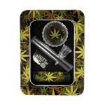 pipes cannabis Dutch Mini Glass Steamroller Pipe Gift Set with Acrylic Grinder