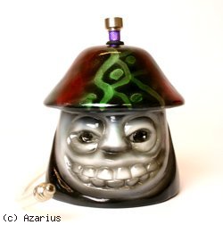 Waterpijp keramiek Shroomskull