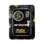 pipes cannabis Tattoo Metal Pipe Gift Set with Acrylic Grinder