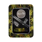 pipes cannabis Dutch Mini Glass Steamroller Pipe Gift Set with Magno Mix Aluminum Grinder