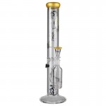 Black Leaf - Golden Dragon Series Glass Bong Set with Precooler