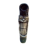 Ceramic Hand Pipe - Large Big Grin