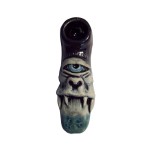 Ceramic Hand Pipe - Cyclops