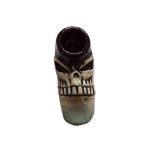 Ceramic Hand Pipe - Small Skull