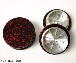 Grinder metal rouge et noir