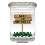 Cannaline Glass Stash Jar - Designer Series - Keep On the Grass