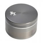 Moulins à Herbes cannabis Black Leaf - Anodized Aluminum Herb Grinder - 4-part - 63mm