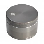 Moulins à Herbes cannabis Black Leaf - Anodized Aluminum Herb Grinder - 4-part - 56mm