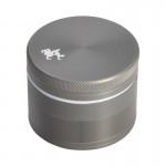 Moulins à Herbes cannabis Black Leaf - Anodized Aluminum Herb Grinder - 4-part - 50mm