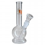 Voodoo Design Bubble Base Glass Mini Bong - Hollow Foot