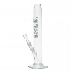 EHLE. Glass - Mexico Straight Cylinder Bong 1000ml - 18.8mm - Cenote Logo