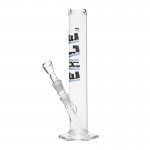 EHLE. Glass - Mexico Straight Cylinder Bong 500ml - 18.8mm - Acapulco Logo