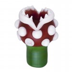 Headie Glass Vapor Dome - Super Mario Piranha Plant by Big Bob