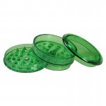 Moulins à Herbes cannabis Acrylic Herb Grinder - 3-part - Choice of 5 colors
