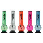 pipes cannabis Tattoo Acrylic Bong - 4 colors