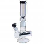 Stemless Inline Perc 2-Piece 7mm Glass Bong