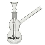 pipes cannabis Double Bubble Glass Mini Bong Boxed Set