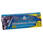 Papiers à Rouler cannabis Top Wildfire - Blueberry Frost Regular Size Rolling Papers - Single Pack