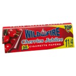 Papiers à Rouler cannabis Top Wildfire - Cherries Jubilee Regular Size Rolling Papers - Single Pack