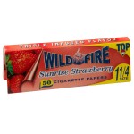 Papiers à Rouler cannabis Top Wildfire - Sunrise Strawberry Regular Size Rolling Papers - Single Pack