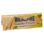 Papiers à Rouler cannabis Top Wildfire - Vanilla Cream Regular Size Rolling Papers - Single Pack