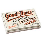 Good Times Classic Extra - Regular Size Wide Rolling Papers - Single Pack