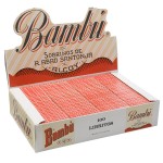 Papiers à Rouler cannabis Bambu Export - Regular Size Slim Rolling Papers - Box of 100 Packs