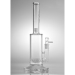 pipes cannabis Pulse Glass - Barrel Stemline Perc Stemless Bong