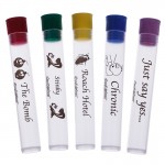 Doob Tube - Regular Size Clear Funnies - Pack of 5 Tubes