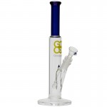 pipes cannabis GlassCity Clear and Blue Glass Tube