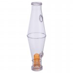 pipes cannabis Transformer Tubes - Rocket Ship Perc - Orange