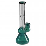 pipes cannabis Black Leaf - 3-arm Perc Tube with Ash Catcher - Emerald Green