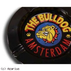 The Bulldog asbak