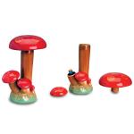 Magic Mushroom Ceramic Stealth Water Pipe - 22cm