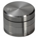 Black Leaf - Matrix Aluminum Herb Grinder - 4-part - Silver