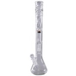 Weed Star - Messias Illusion 7mm Glass Tube - 5-arm Perc to Worked Dome Perc