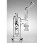 Pulse Glass - Double Showerhead Perc Ash Catcher Bubbler