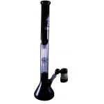 BioHazard 5mm - Double Tree - 5 arm Percolator Bong - with Ash-Catcher