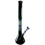 BioHazard Coloured - 5mm Double Tree - 3 arm Percolator Bong